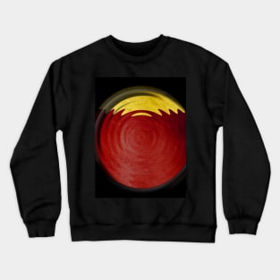 Futuristic Circle Art Crewneck Sweatshirt